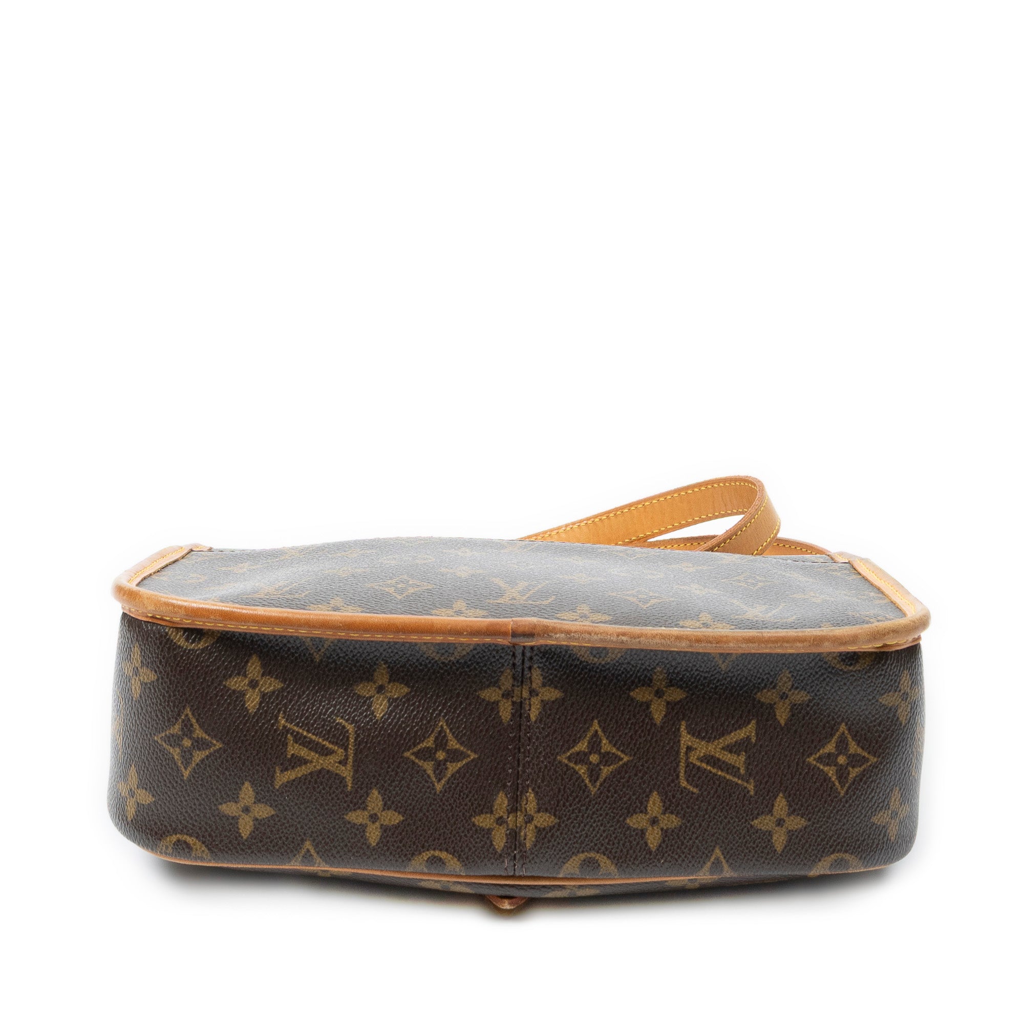 Shoulder Bag Sologne Brown Monogram Canvas