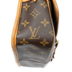 Shoulder Bag Sologne Brown Monogram Canvas