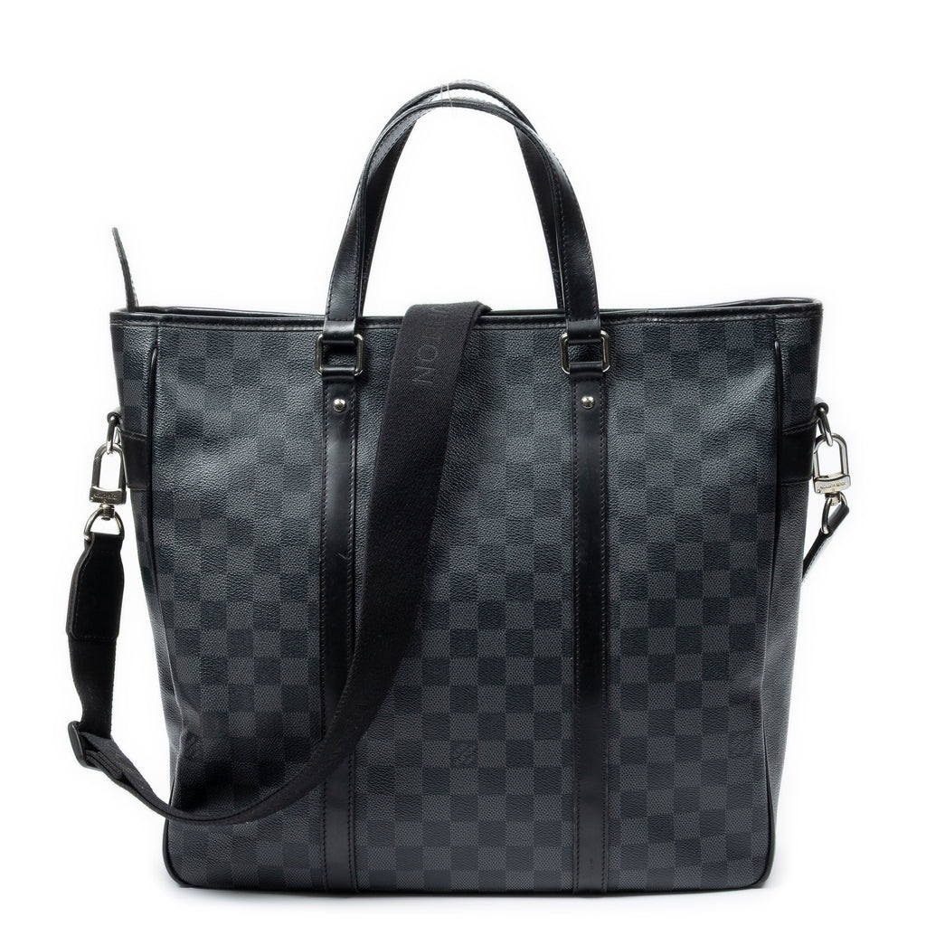 Shoulder Bag Tadao Black Damier Graphite
