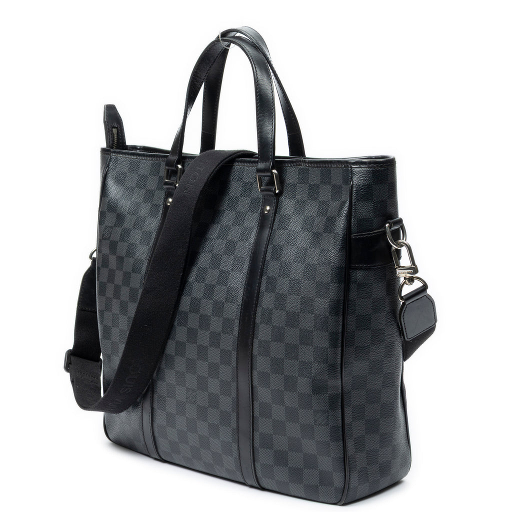 Shoulder Bag Tadao Black Damier Graphite