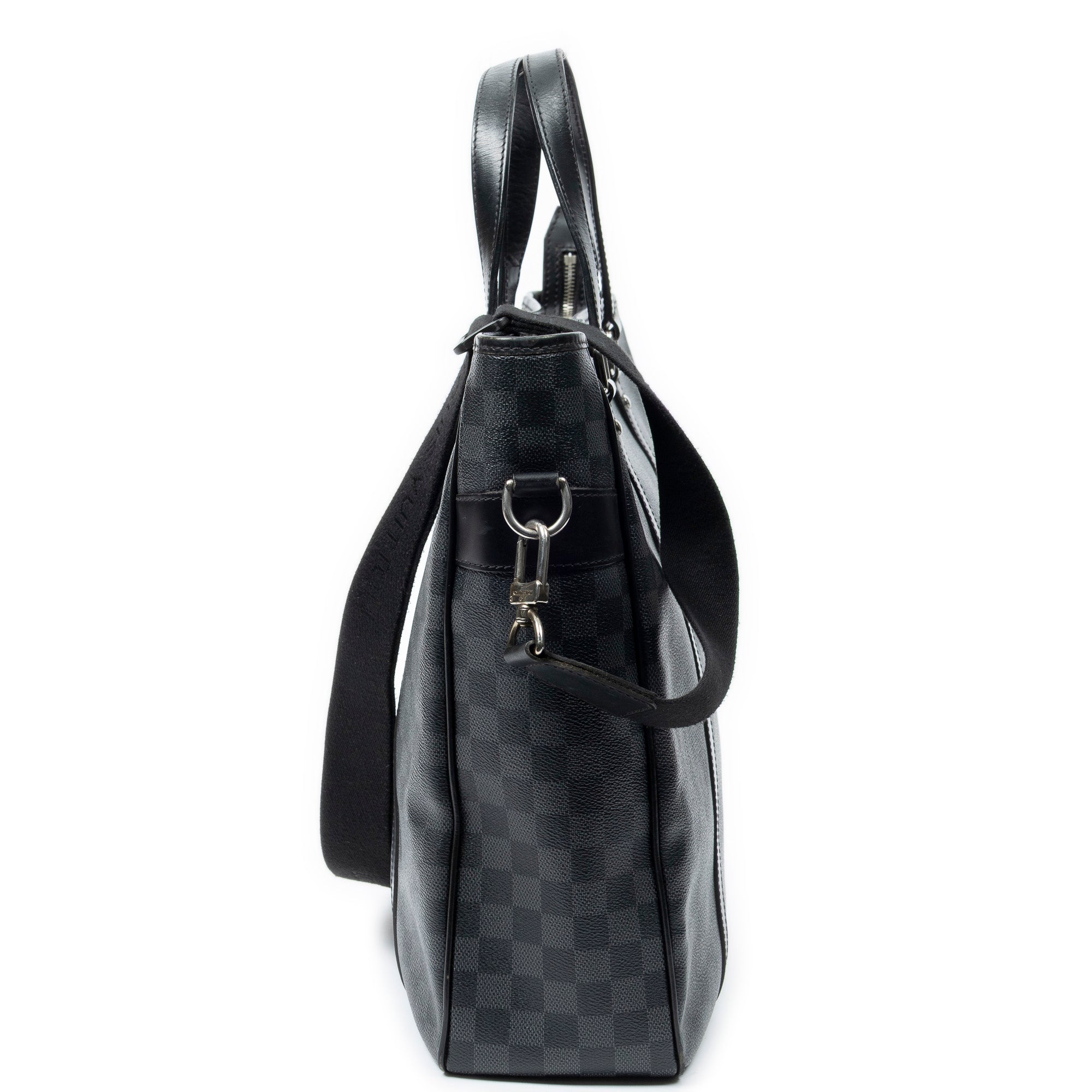 Shoulder Bag Tadao Black Damier Graphite
