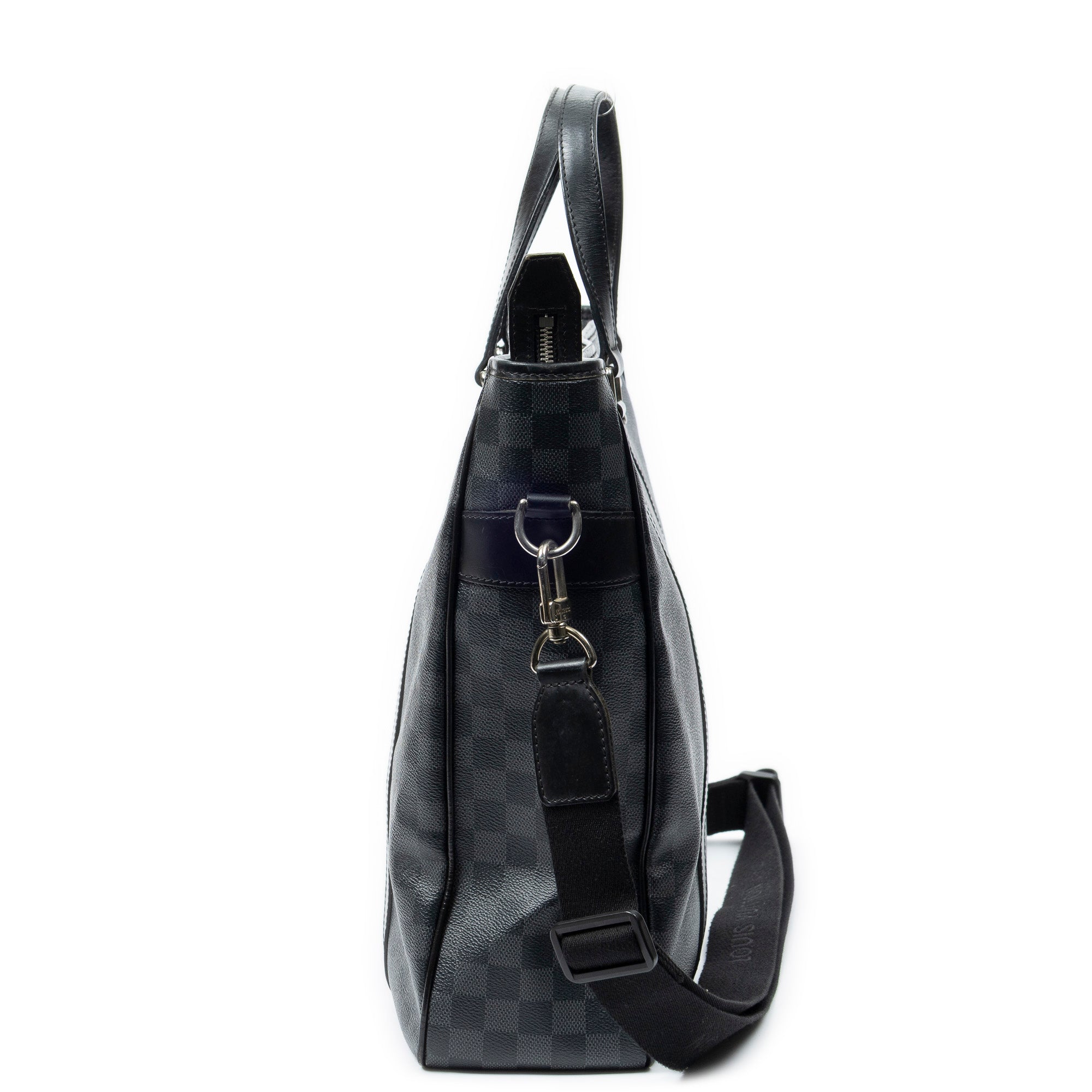 Shoulder Bag Tadao Black Damier Graphite