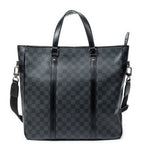 Shoulder Bag Tadao Black Damier Graphite