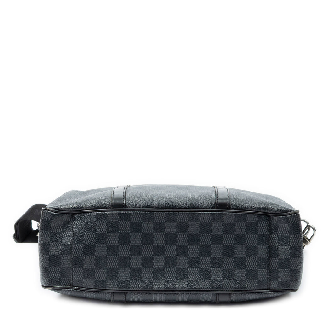 Shoulder Bag Tadao Black Damier Graphite