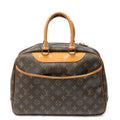 Handbag Deauville Brown Monogram Canvas