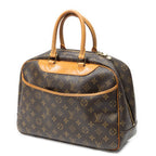 Handbag Deauville Brown Monogram Canvas