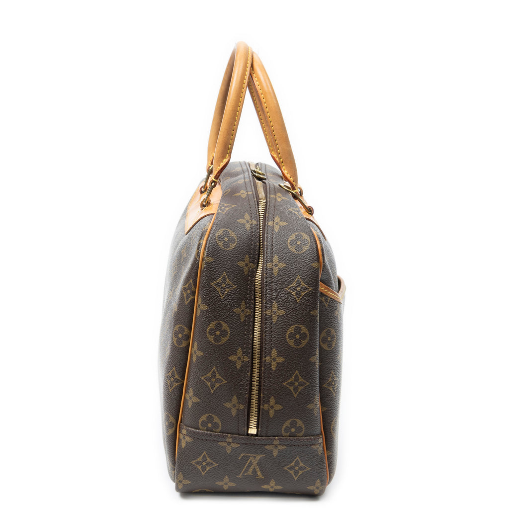 Handbag Deauville Brown Monogram Canvas