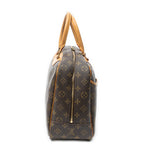Handbag Deauville Brown Monogram Canvas