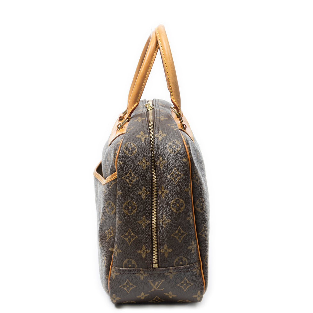 Handbag Deauville Brown Monogram Canvas