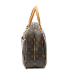 Handbag Deauville Brown Monogram Canvas