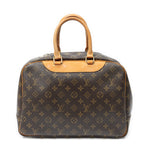 Handbag Deauville Brown Monogram Canvas