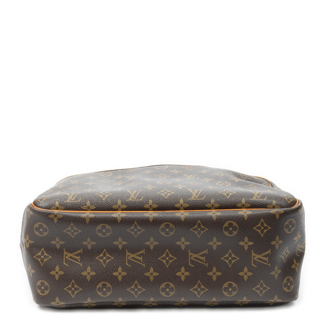 Handbag Deauville Brown Monogram Canvas