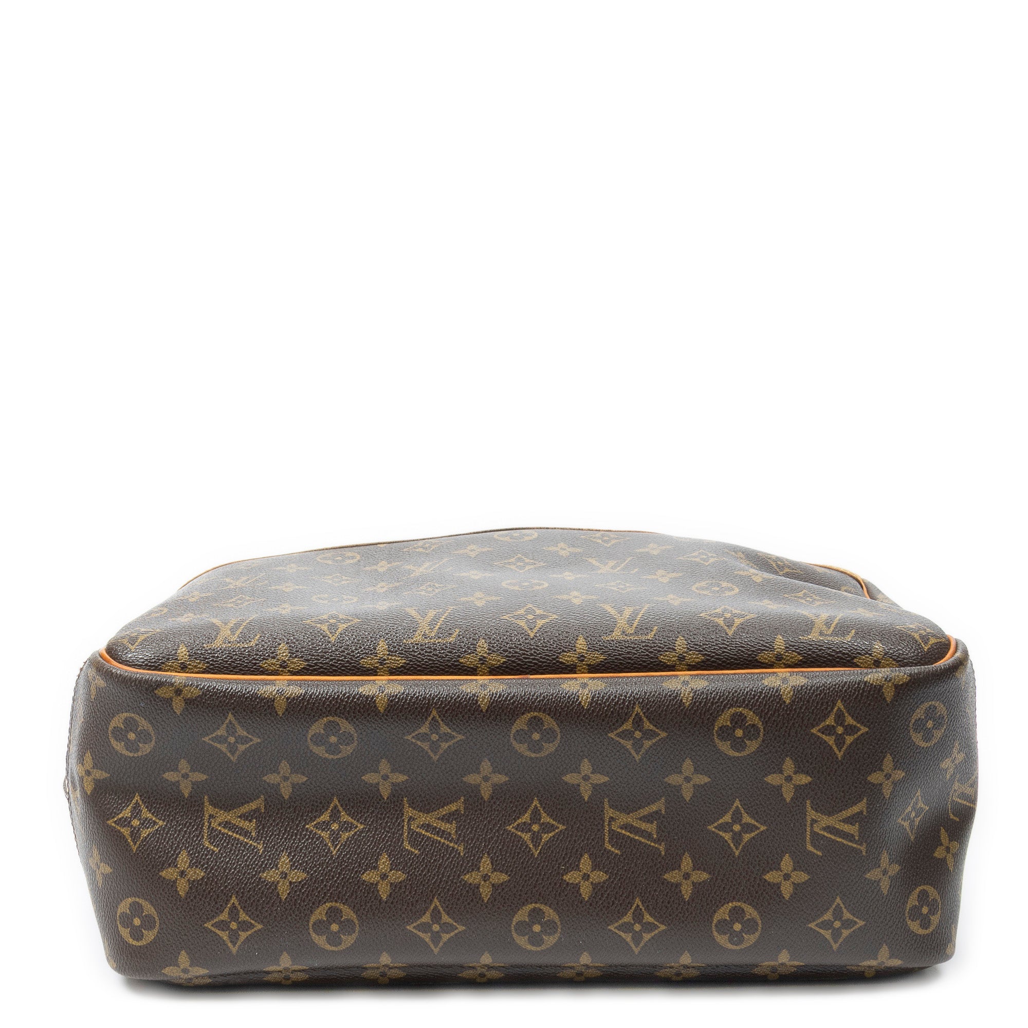 Handbag Deauville Brown Monogram Canvas