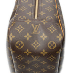 Handbag Deauville Brown Monogram Canvas