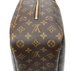 Handbag Deauville Brown Monogram Canvas