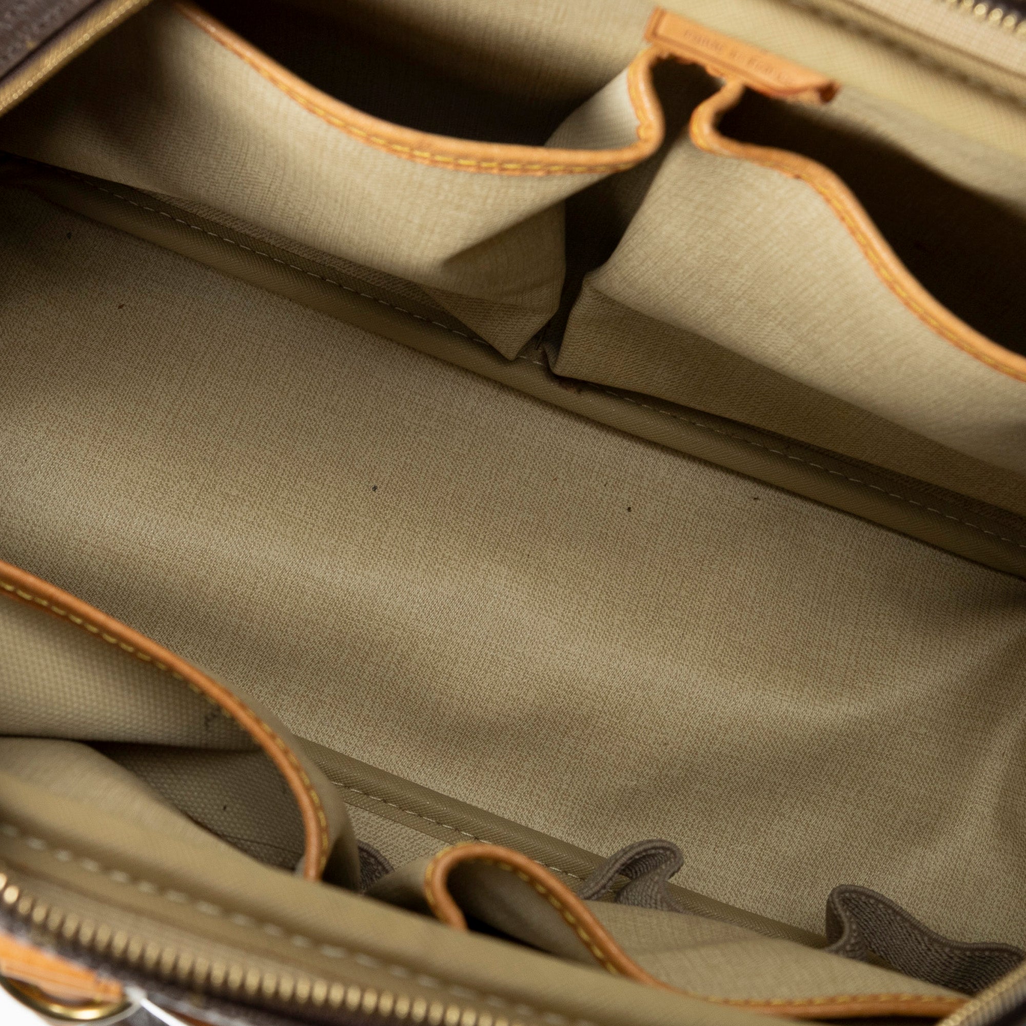 Handbag Deauville Brown Monogram Canvas