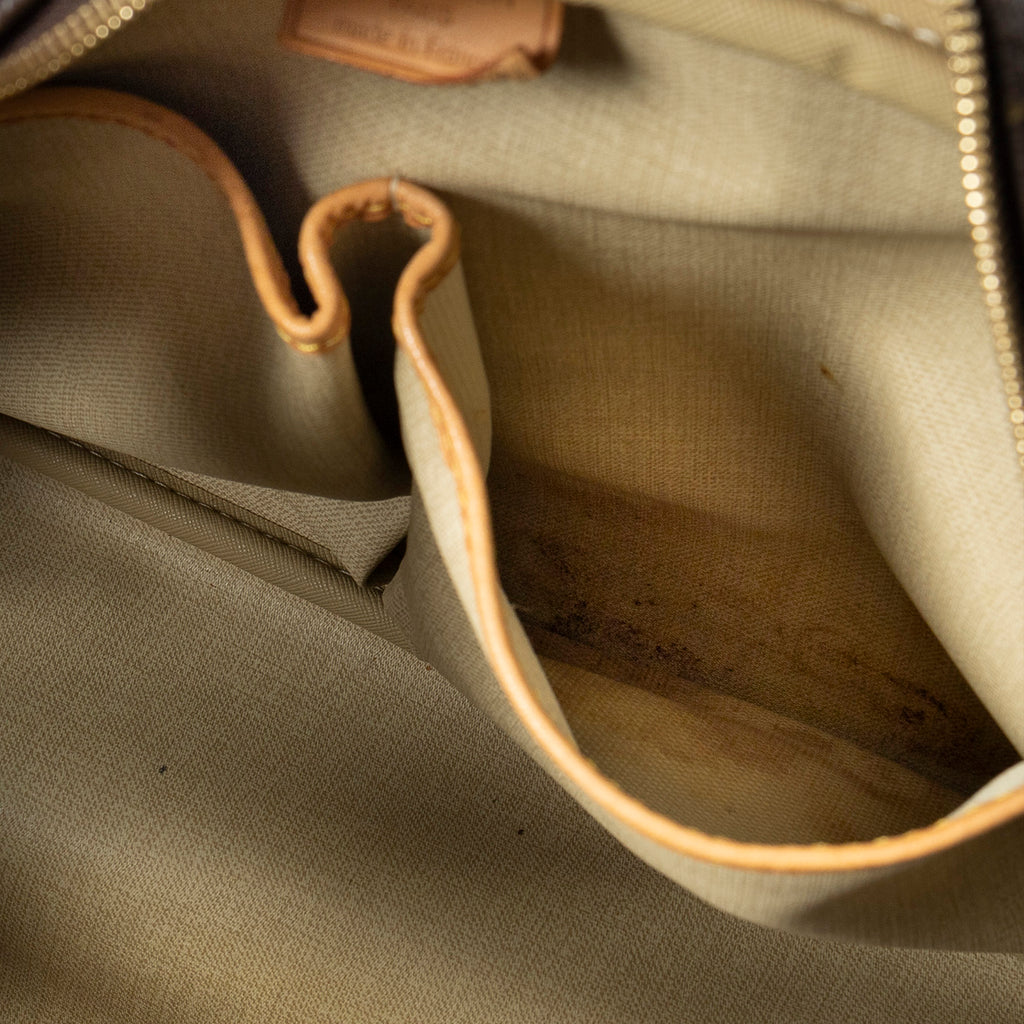 Handbag Deauville Brown Monogram Canvas