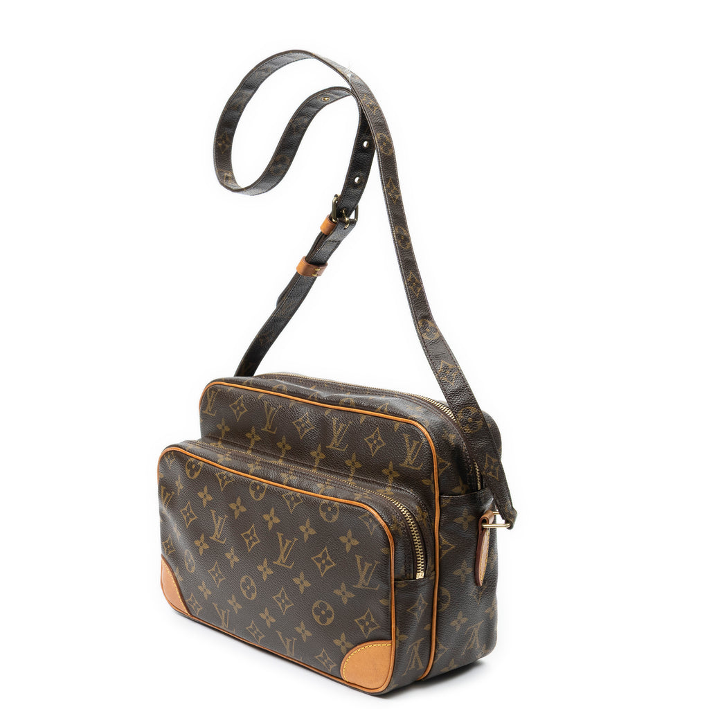 Shoulder Bag Nil Brown Monogram Canvas