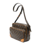 Shoulder Bag Nil Brown Monogram Canvas