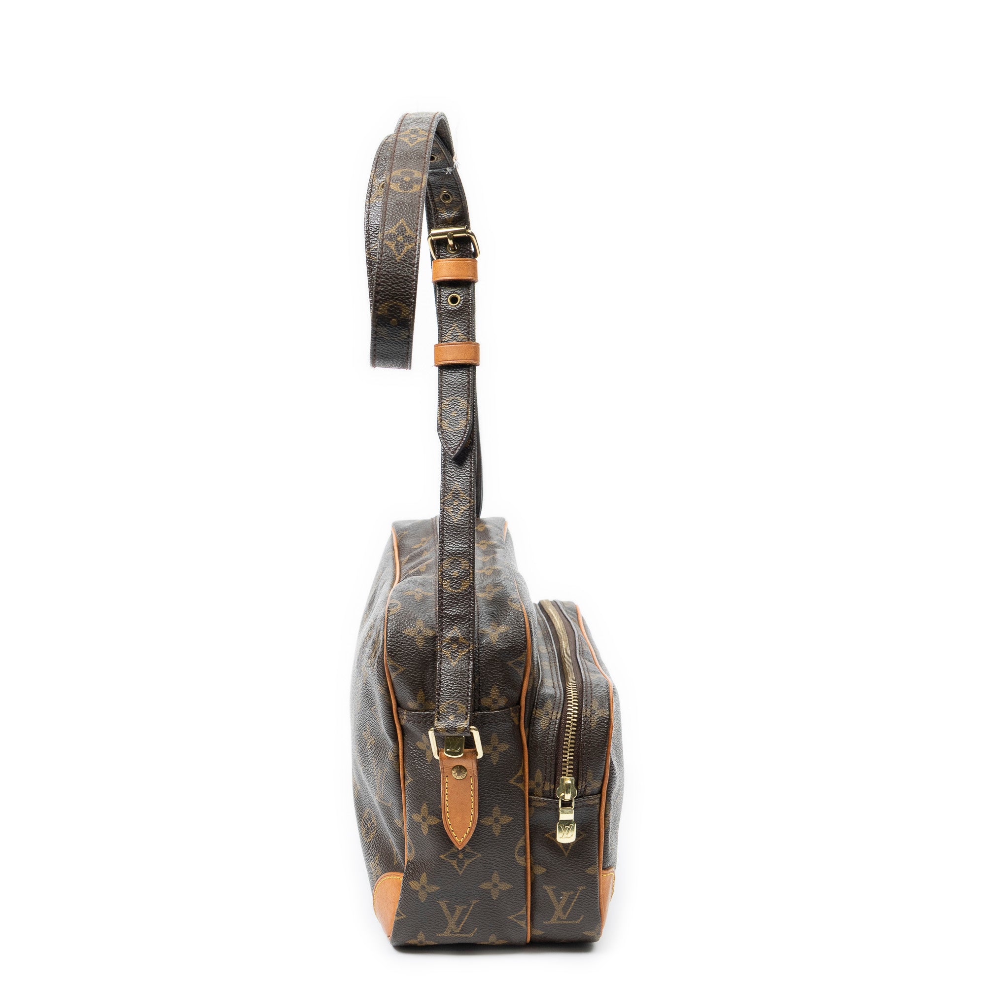 Shoulder Bag Nil Brown Monogram Canvas