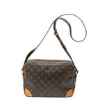 Shoulder Bag Nil Brown Monogram Canvas
