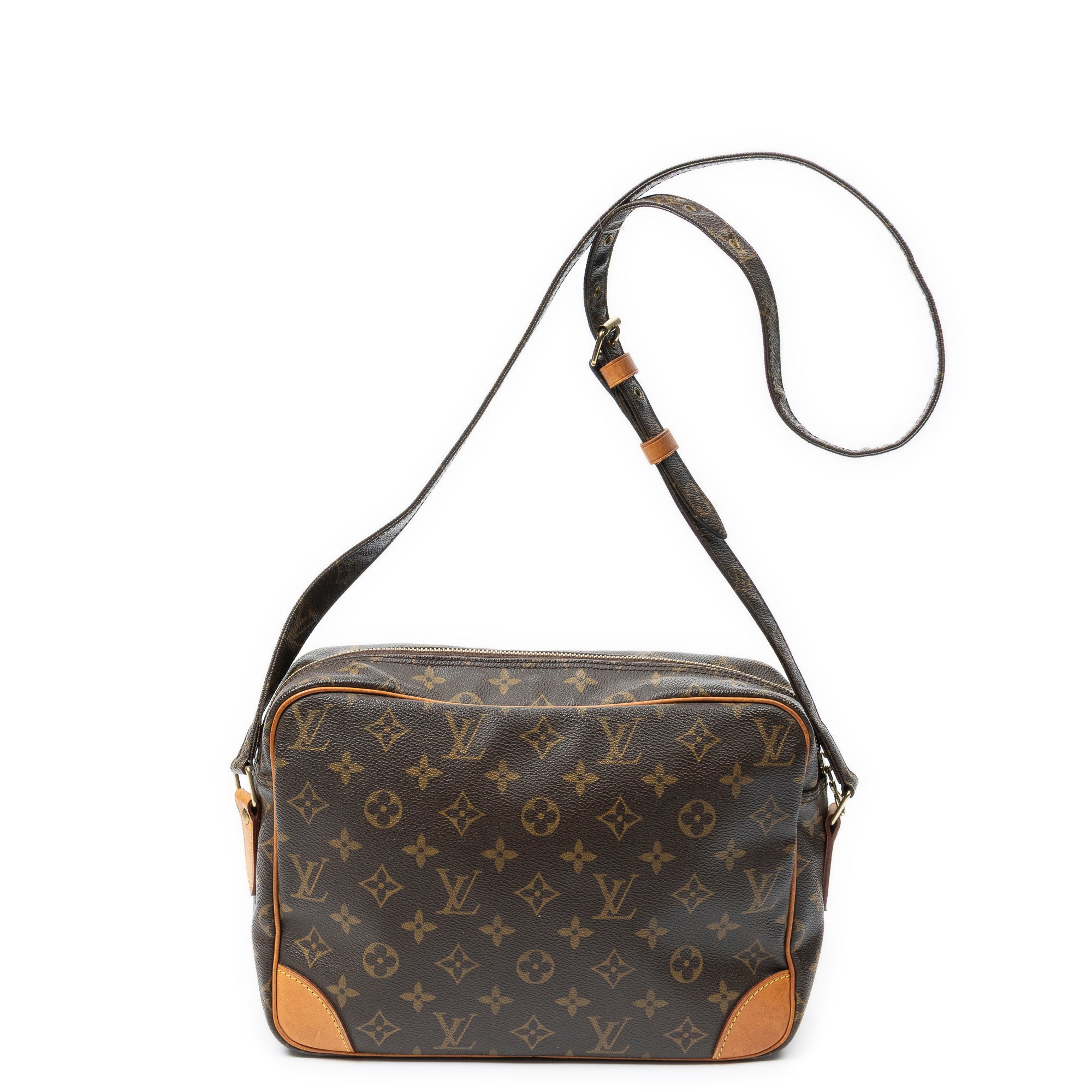 Shoulder Bag Nil Brown Monogram Canvas