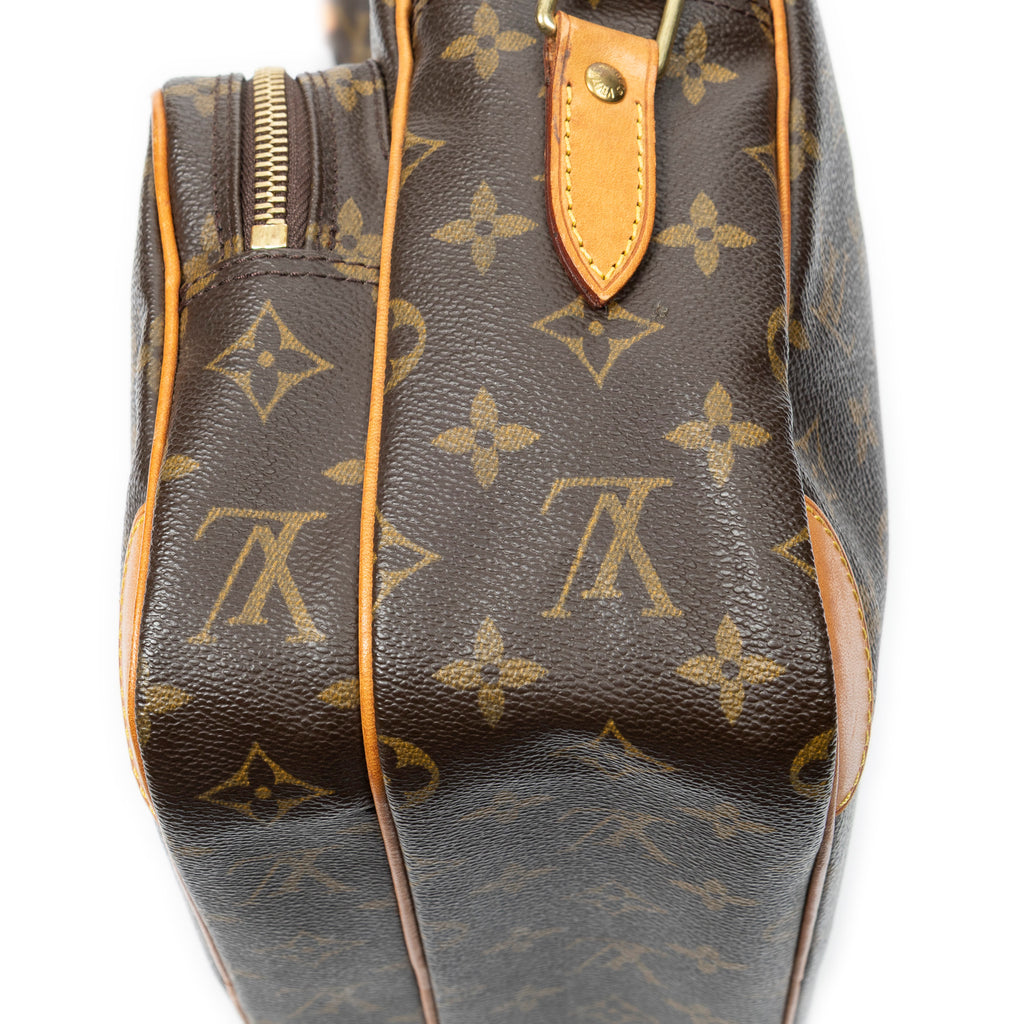 Shoulder Bag Nil Brown Monogram Canvas