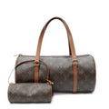 Shoulder Bag Papillon 30 Brown Monogram Canvas