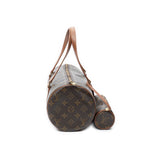 Shoulder Bag Papillon 30 Brown Monogram Canvas
