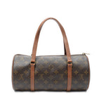 Shoulder Bag Papillon 30 Brown Monogram Canvas