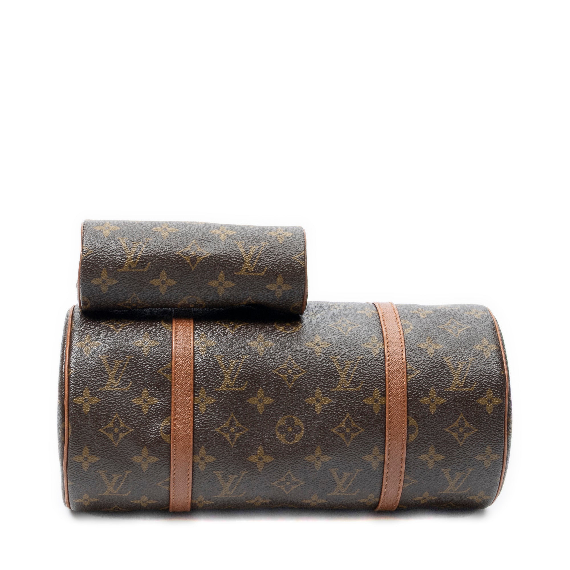 Shoulder Bag Papillon 30 Brown Monogram Canvas