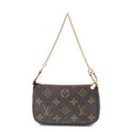 Pouch Mini Pochette Accessoires Brown Monogram Canvas