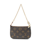 Pouch Mini Pochette Accessoires Brown Monogram Canvas