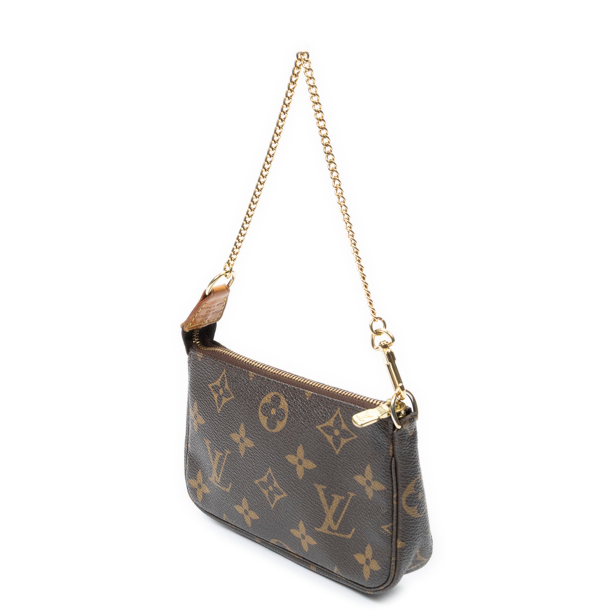 Pouch Mini Pochette Accessoires Brown Monogram Canvas