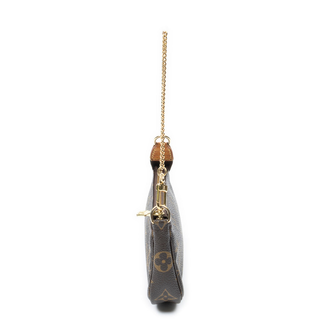 Pouch Mini Pochette Accessoires Brown Monogram Canvas