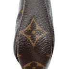 Pouch Mini Pochette Accessoires Brown Monogram Canvas