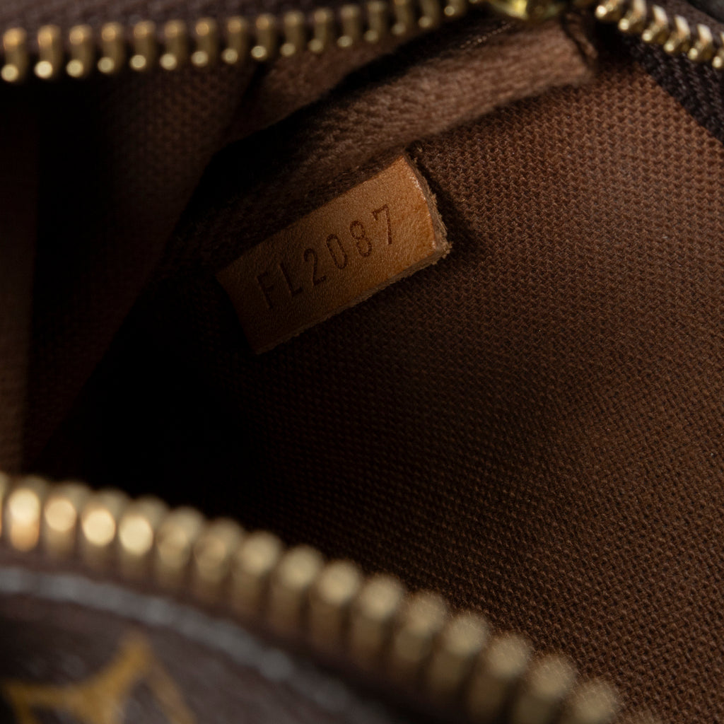 Pouch Mini Pochette Accessoires Brown Monogram Canvas