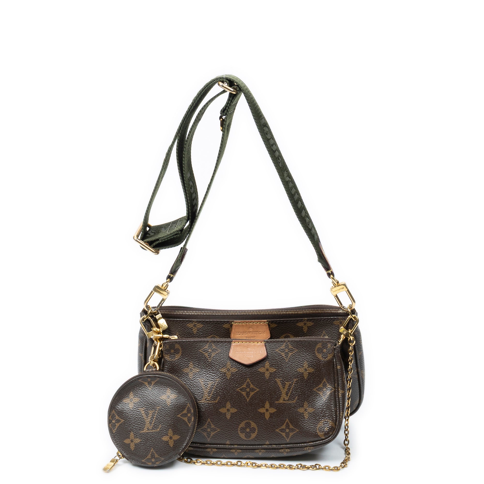 Shoulder Bag Multi Pochette Accessoires Brown Monogram Canvas