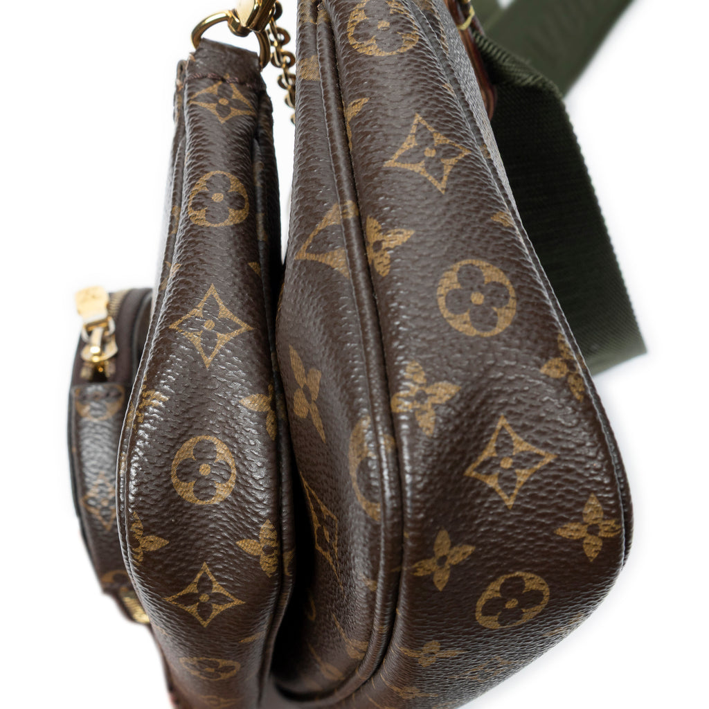 Shoulder Bag Multi Pochette Accessoires Brown Monogram Canvas