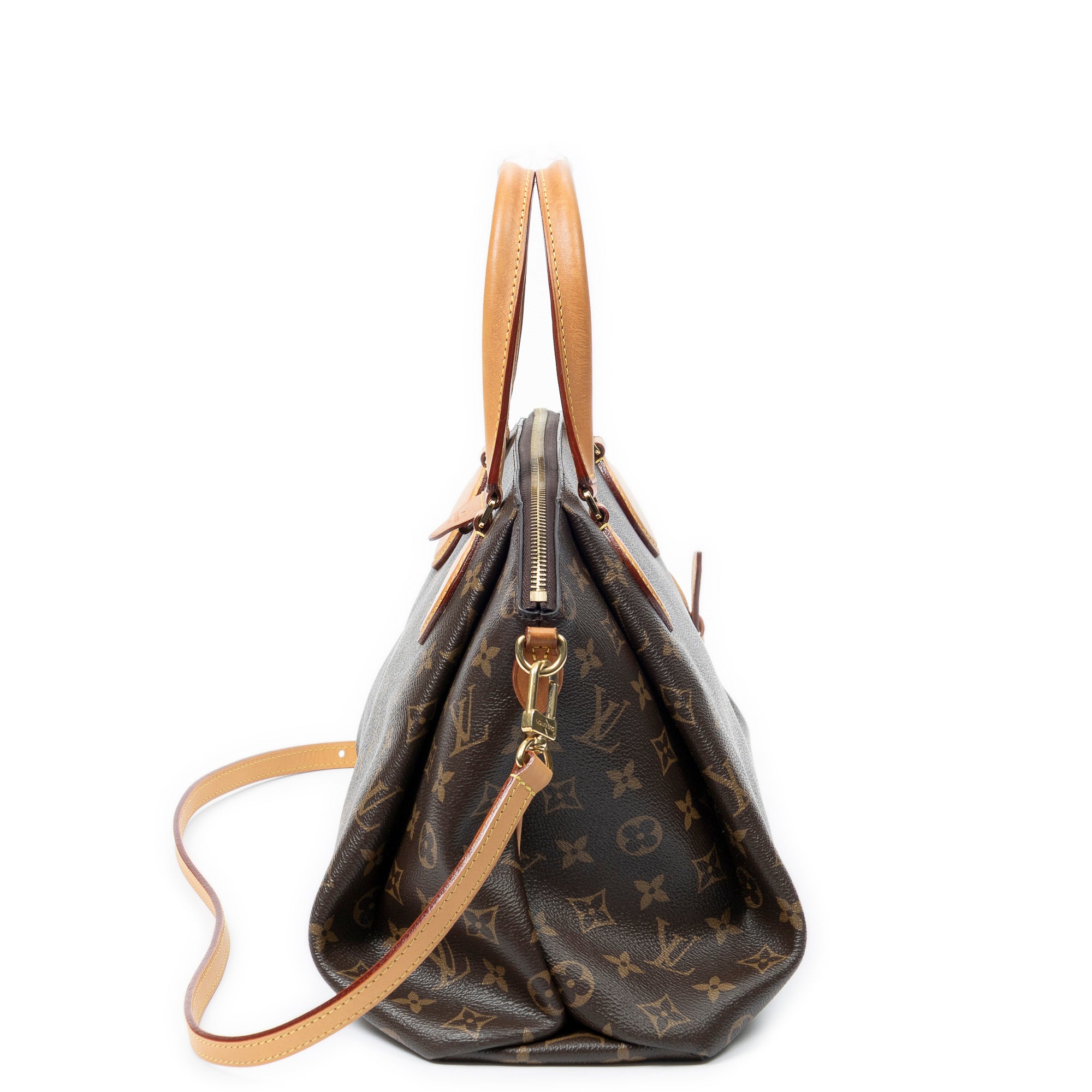 Shoulder Bag Rivoli PM Brown Monogram Canvas