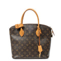 Shoulder Bag Lockit PM Brown Monogram Canvas