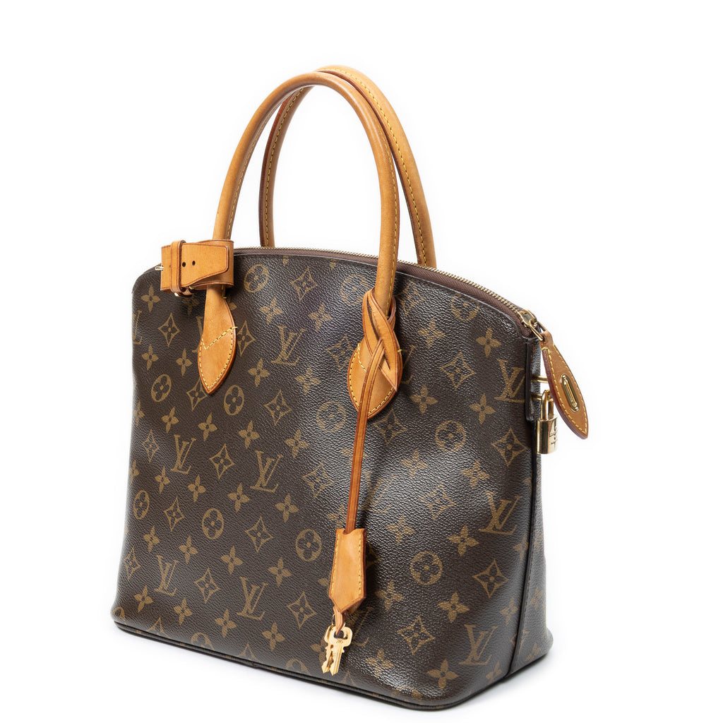 Shoulder Bag Lockit PM Brown Monogram Canvas