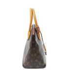 Shoulder Bag Lockit PM Brown Monogram Canvas