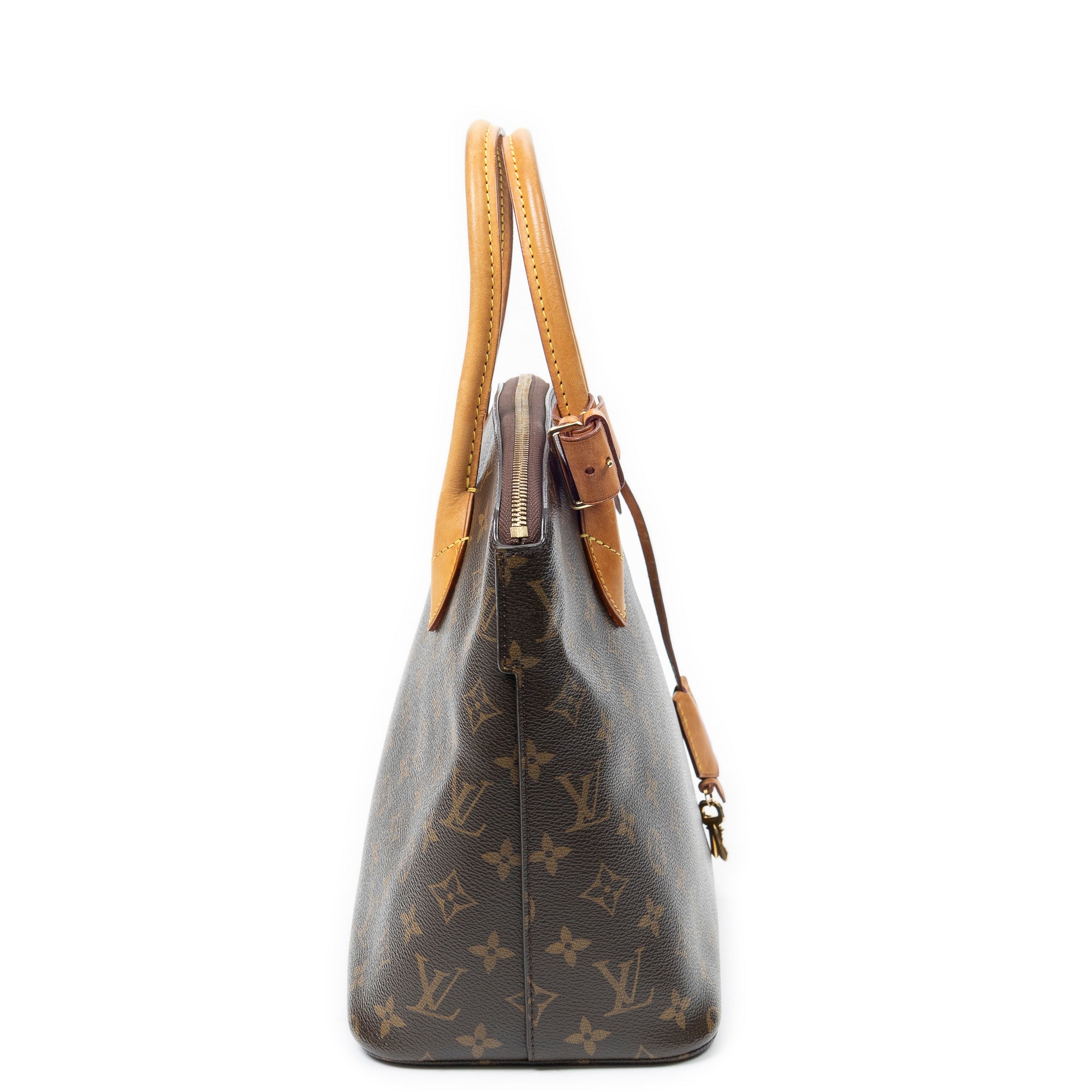 Shoulder Bag Lockit PM Brown Monogram Canvas