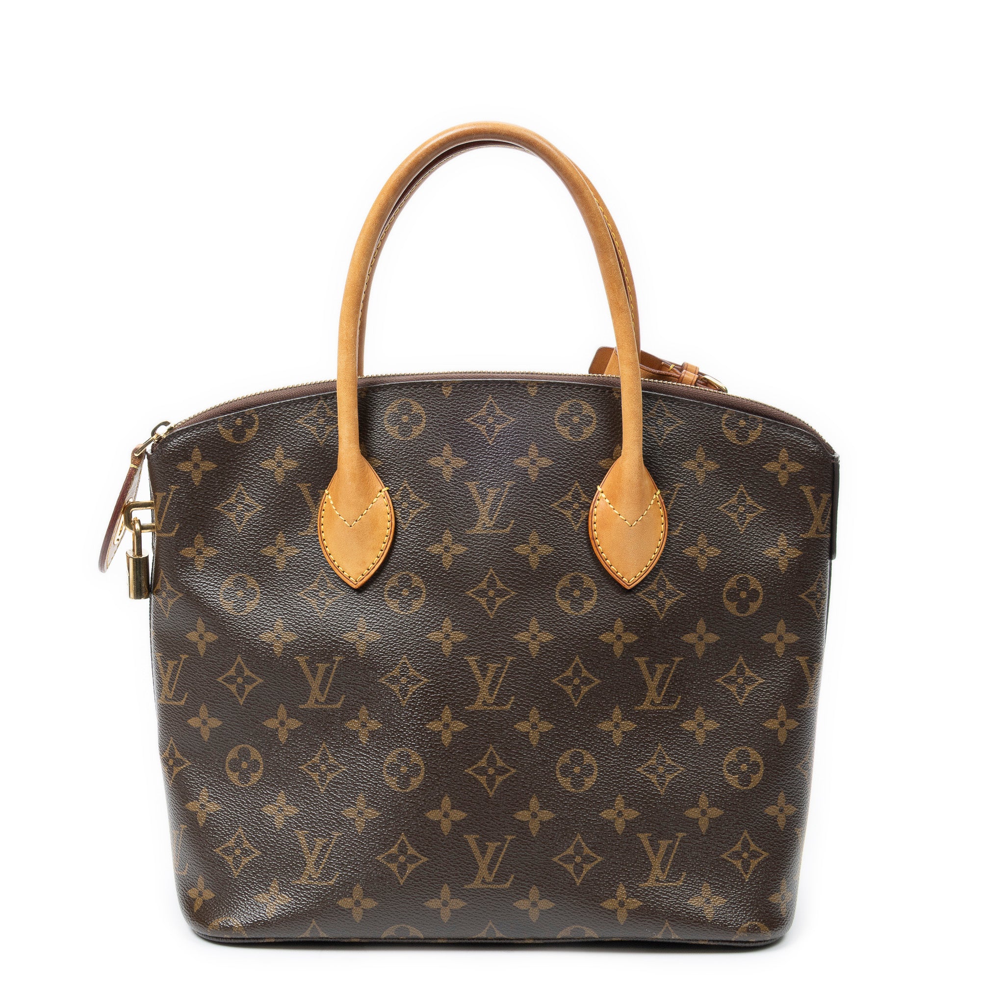 Sac porté épaule Lockit PM Toile Monogram marron