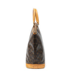 Shoulder Bag Lockit Vertical GM Brown Monogram Canvas