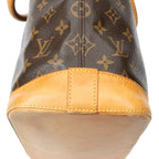 Shoulder Bag Lockit Vertical GM Brown Monogram Canvas
