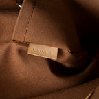 Shoulder Bag Lockit Vertical GM Brown Monogram Canvas