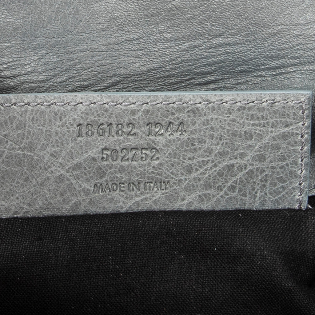 Clutch Giant 21 Envelope Clutch Teal Distressed Leather
