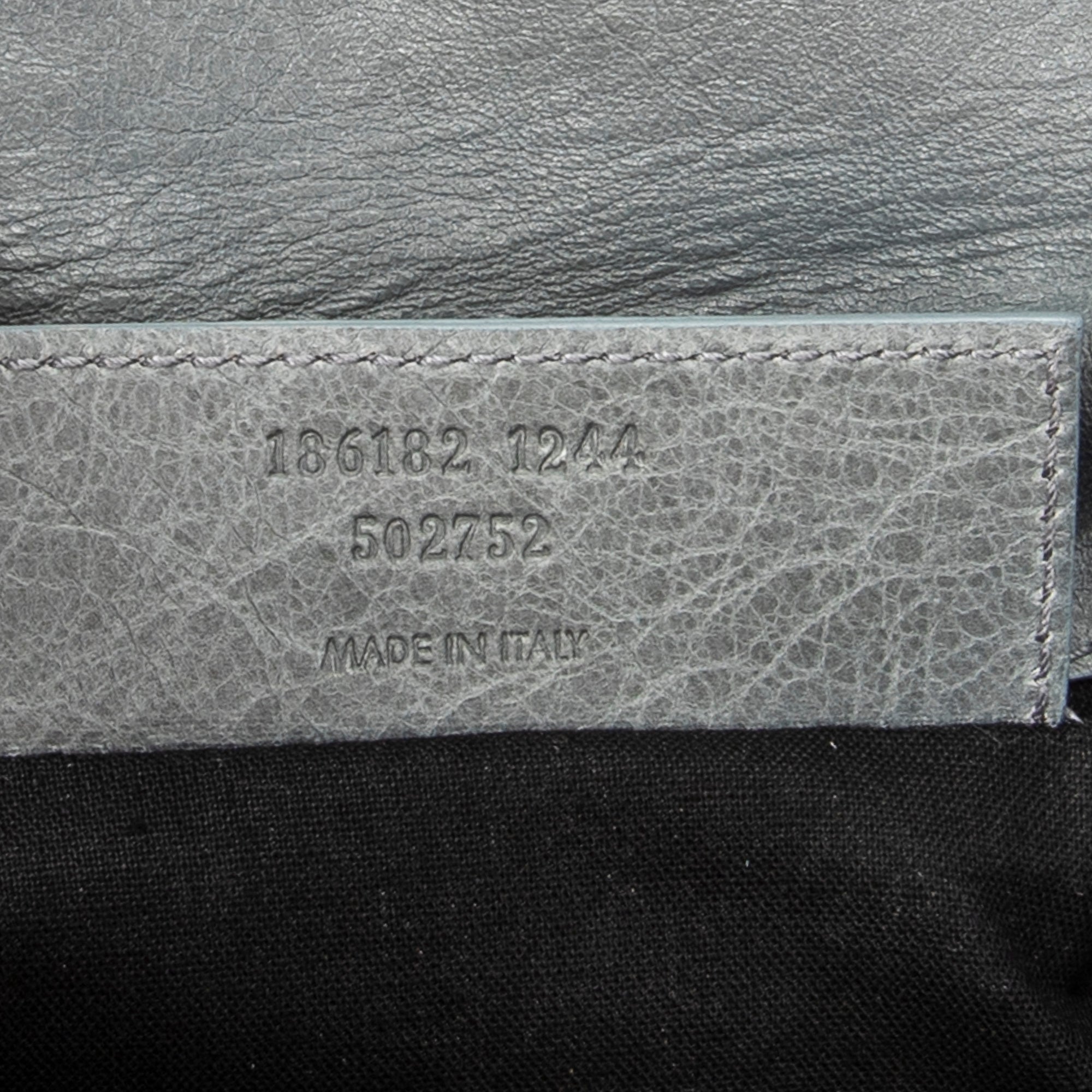 Clutch Giant 21 Envelope Clutch Teal Distressed Leather